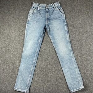 Hudson Holly Carpenter Jeans‎ Womens 24 Light Wash Denim